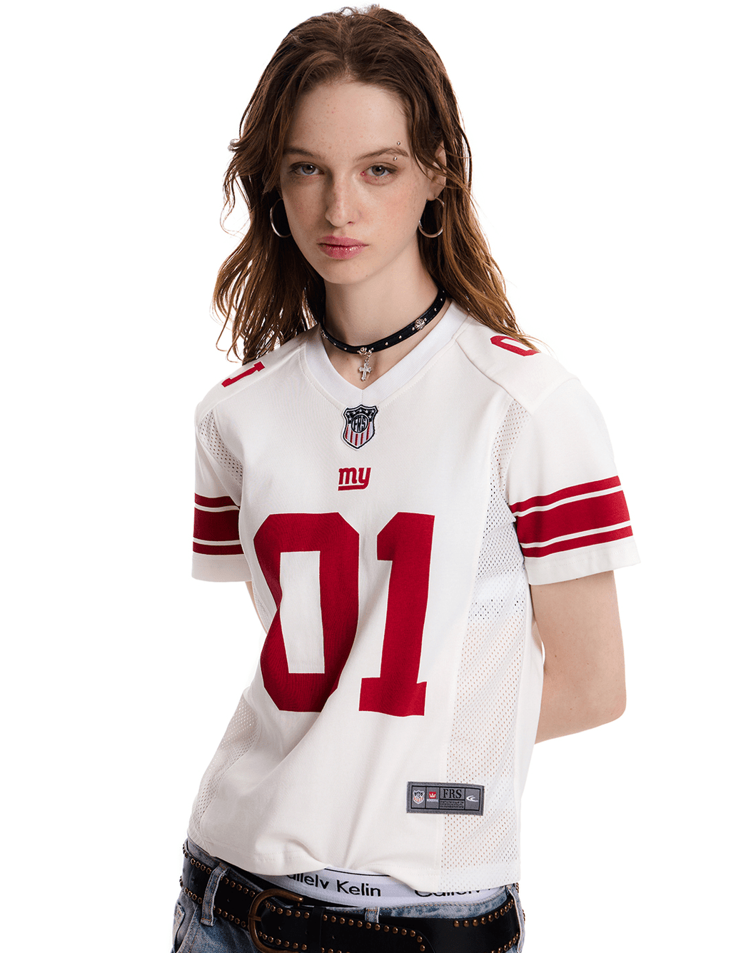 Retro 01 Mesh Jersey Tee - COPPING THREADS - 0123Start