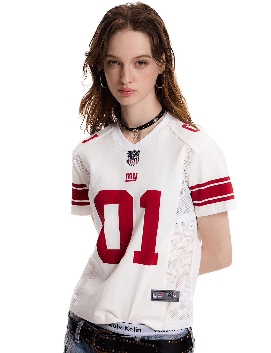 Retro 01 Mesh Jersey Tee - COPPING THREADS - 0123Start