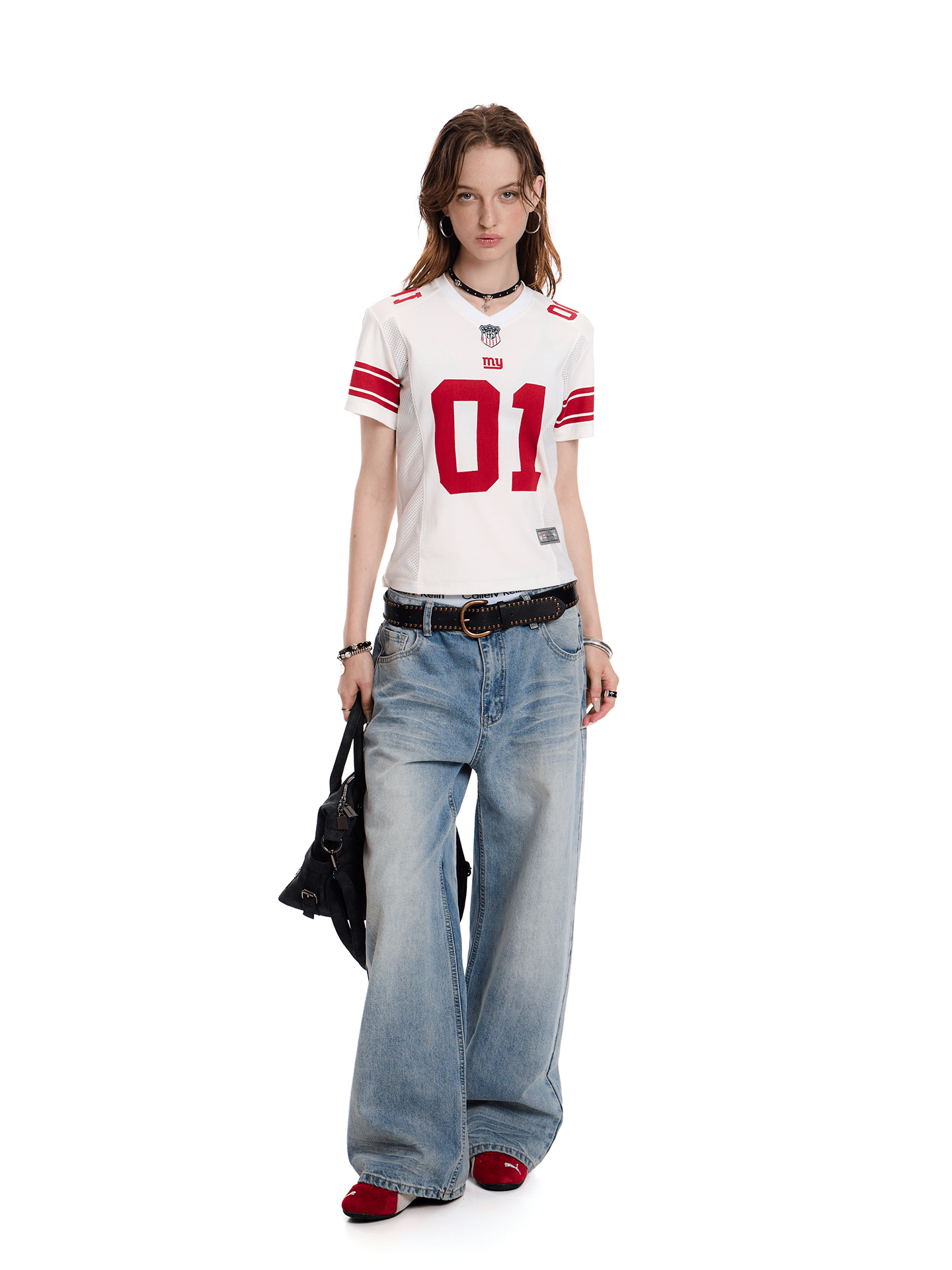 Retro 01 Mesh Jersey Tee - COPPING THREADS - 0123Start