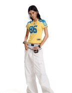 Retro #86 Embroidered Jersey Tee - COPPING THREADS - CT Select