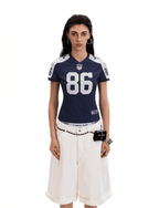 Retro #86 Embroidered Jersey Tee - COPPING THREADS - CT Select