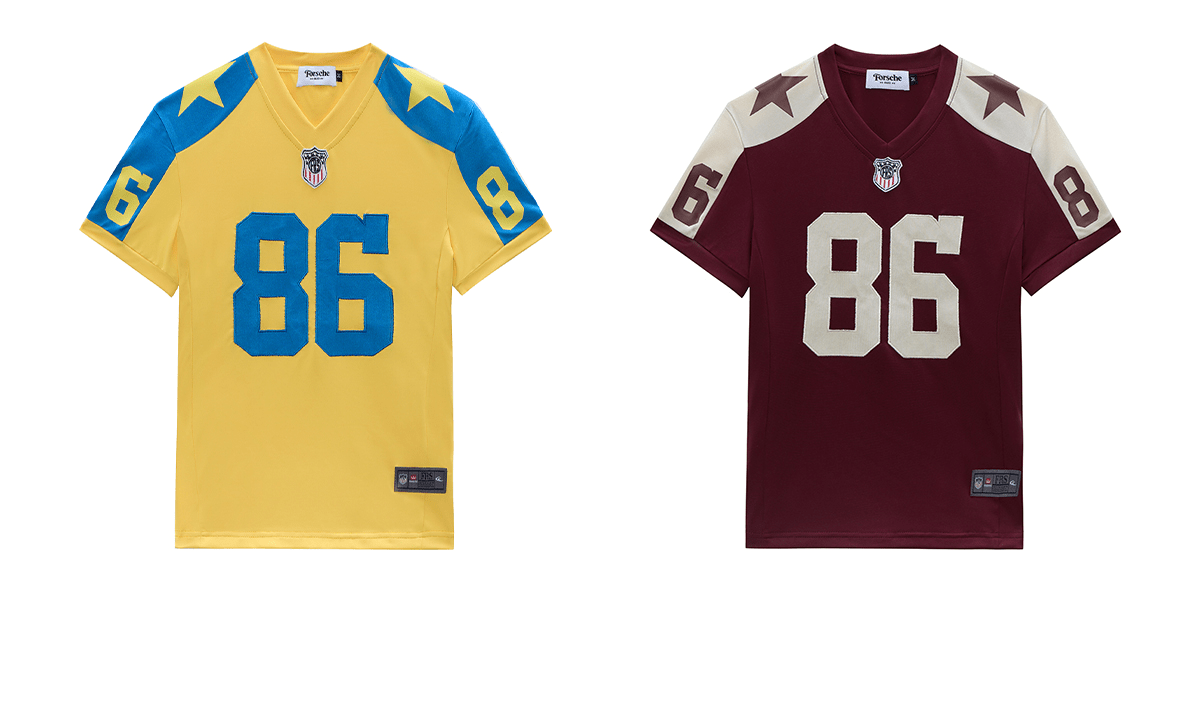 Retro #86 Embroidered Jersey Tee - COPPING THREADS - CT Select