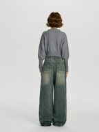 Retro Balloon Dog Jacquard Cardigan - COPPING THREADS - CHICISLAND