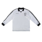 Retro Blockcore Striped Jersey Sweatshirt - COPPING THREADS - CHICISLAND