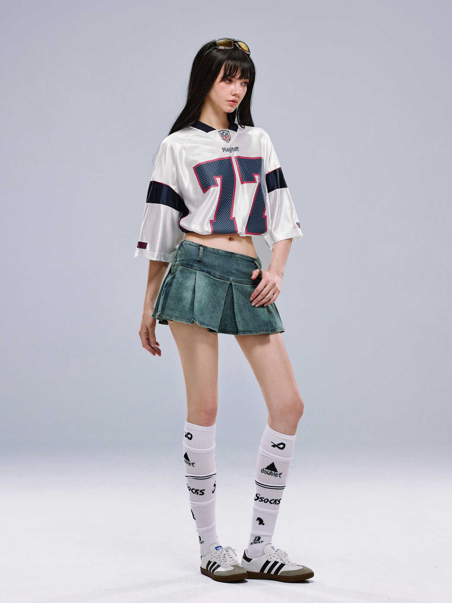 Retro Cropped Quick - Dry Jersey Tee - COPPING THREADS - CT Select