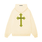 Retro Cross Puff Print Hoodie - COPPING THREADS - CT Select