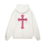 Retro Cross Puff Print Hoodie - COPPING THREADS - CT Select
