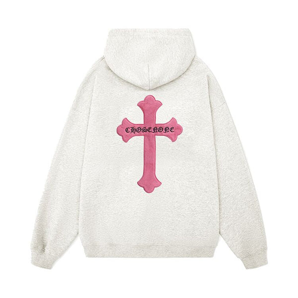 Retro Cross Puff Print Hoodie - COPPING THREADS - CT Select