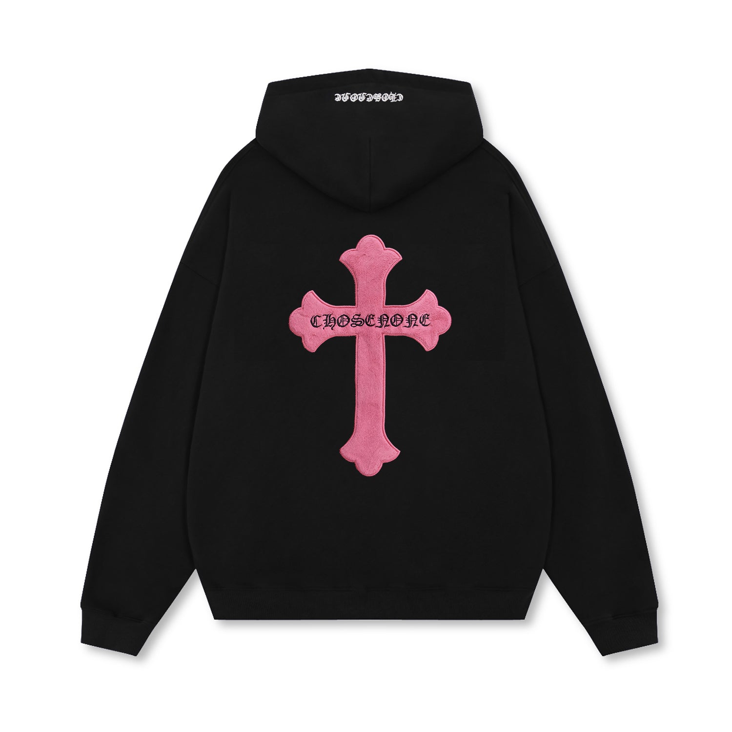 Retro Cross Puff Print Hoodie - COPPING THREADS - CT Select