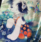 Retro Dog Print Sports Polo Shirt - COPPING THREADS - ARTMONSTER