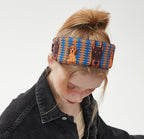 Retro Dog Print Wide Headband - COPPING THREADS - COPPING THREADS