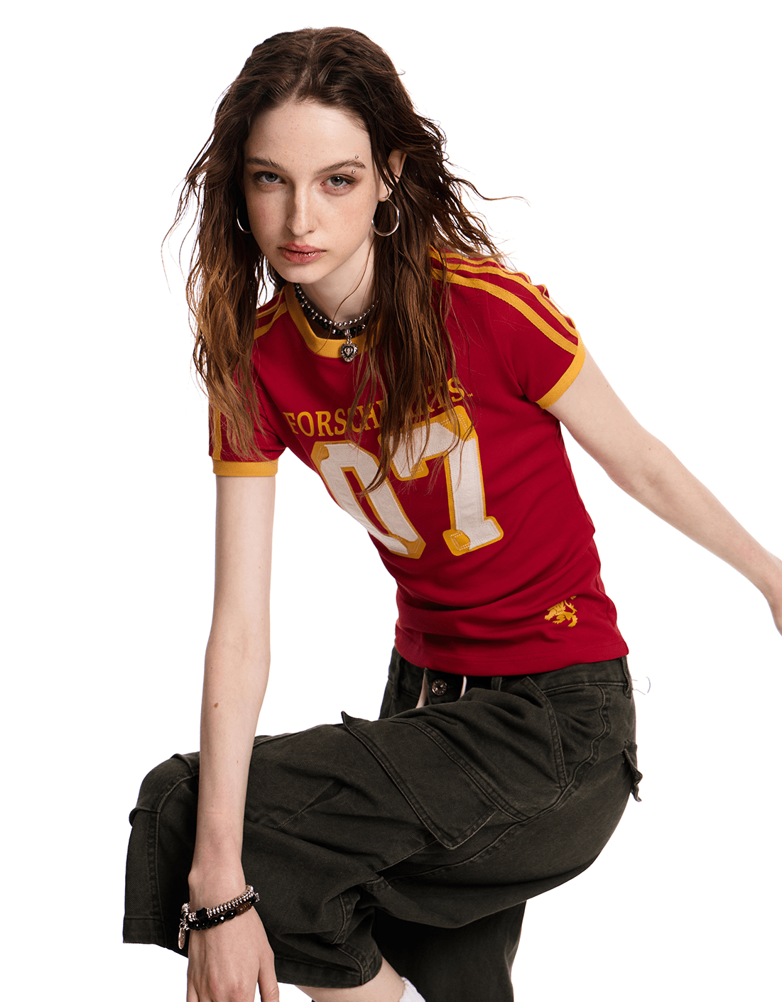 Retro Fitted Varsity Tee - COPPING THREADS - CT Select