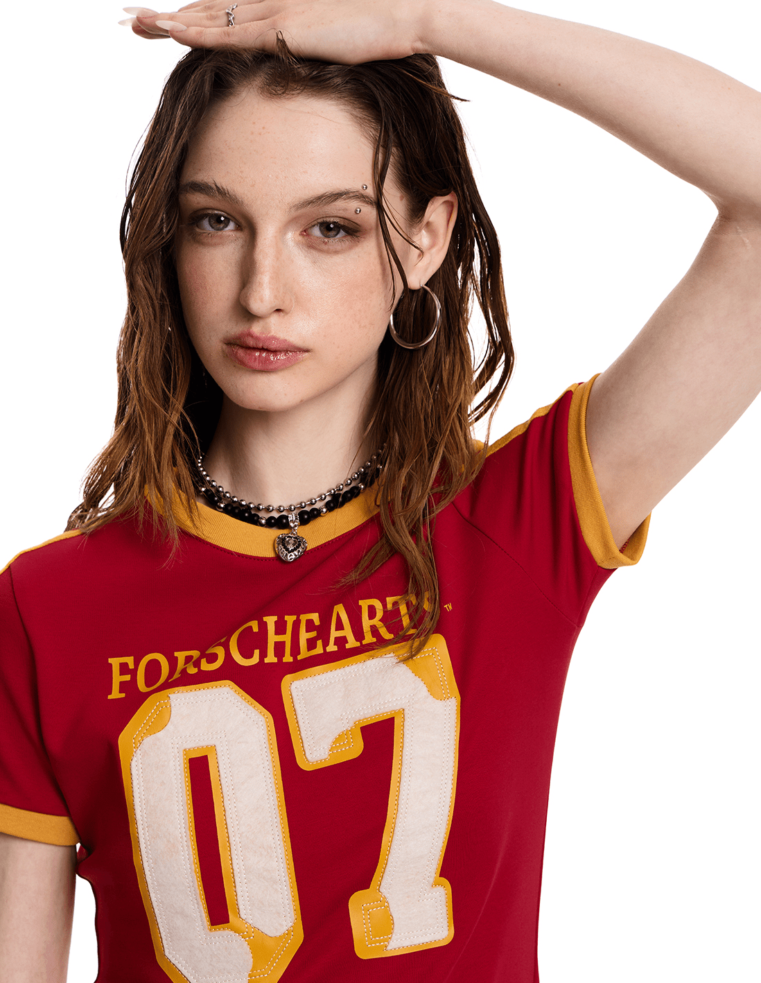 Retro Fitted Varsity Tee - COPPING THREADS - CT Select