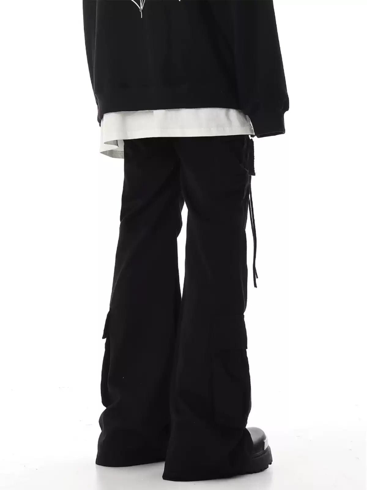 Retro Flared Cargo Pants - COPPING THREADS - CHICISLAND