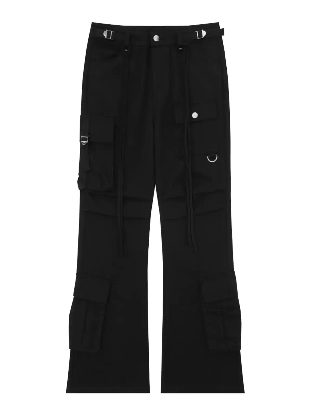 Retro Flared Cargo Pants - COPPING THREADS - CHICISLAND