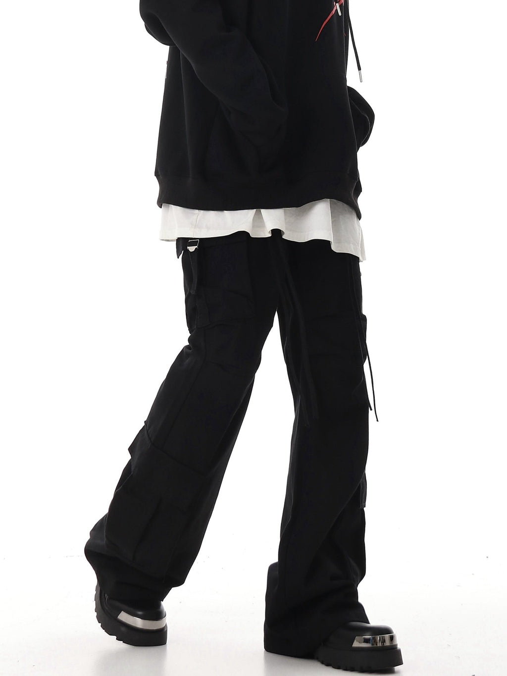 Retro Flared Cargo Pants - COPPING THREADS - CHICISLAND