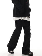 Retro Flared Cargo Pants - COPPING THREADS - CHICISLAND