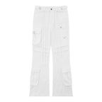 Retro Flared Cargo Pants - COPPING THREADS - CHICISLAND