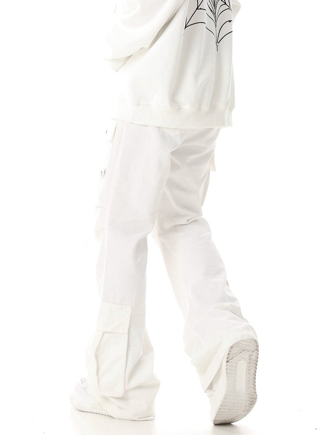 Retro Flared Cargo Pants Main Image