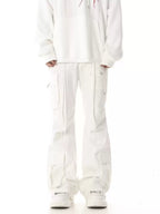 Retro Flared Cargo Pants - COPPING THREADS - CHICISLAND