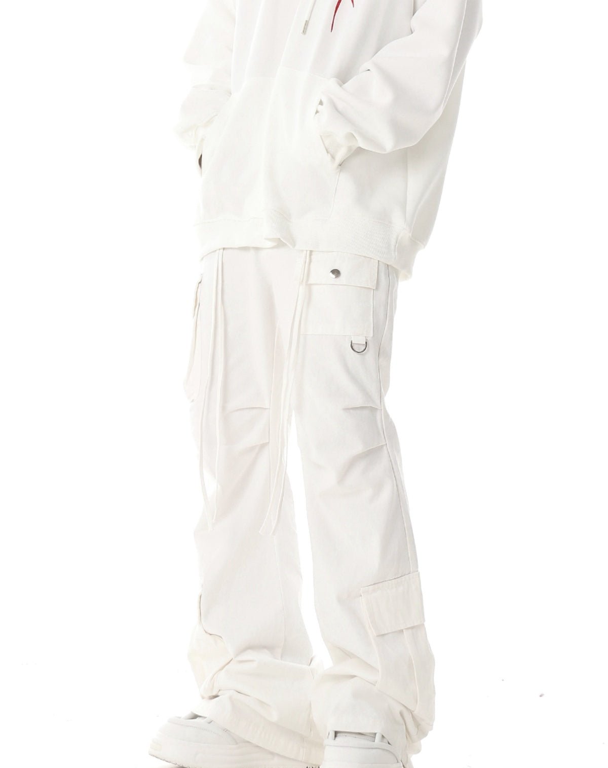 Retro Flared Cargo Pants - COPPING THREADS - CHICISLAND