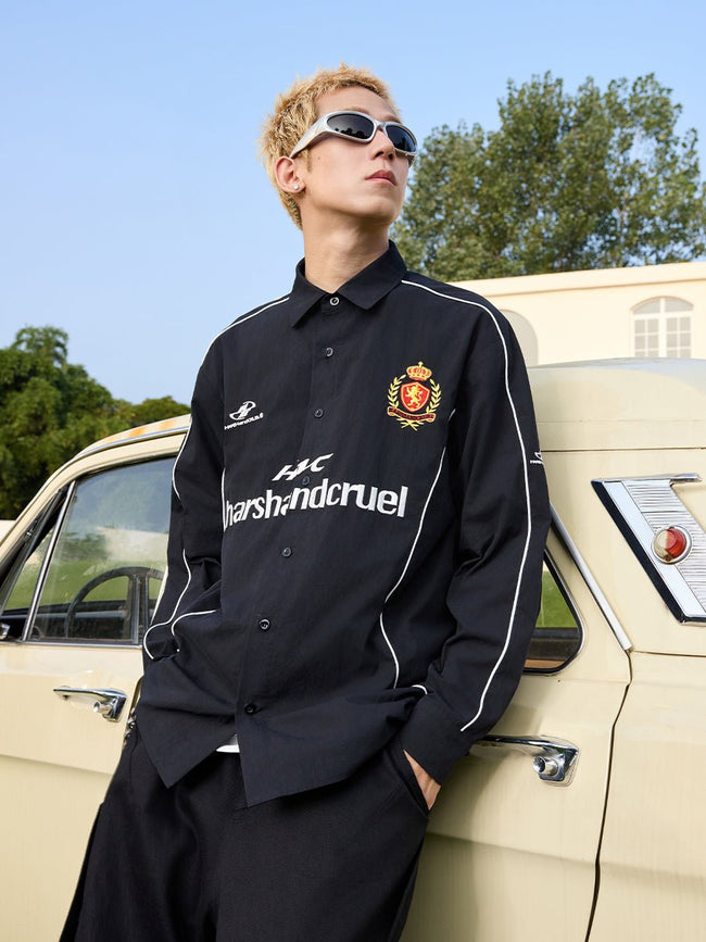 Retro Football Club Polo Shirt - COPPING THREADS - Harsh and Cruel Hover Image