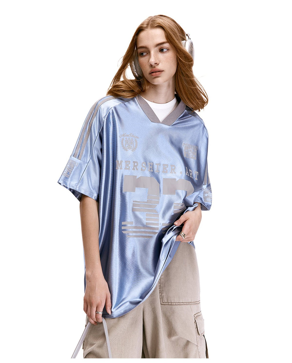 Retro Hockey Raglan Jersey Tee - COPPING THREADS - CHICISLAND