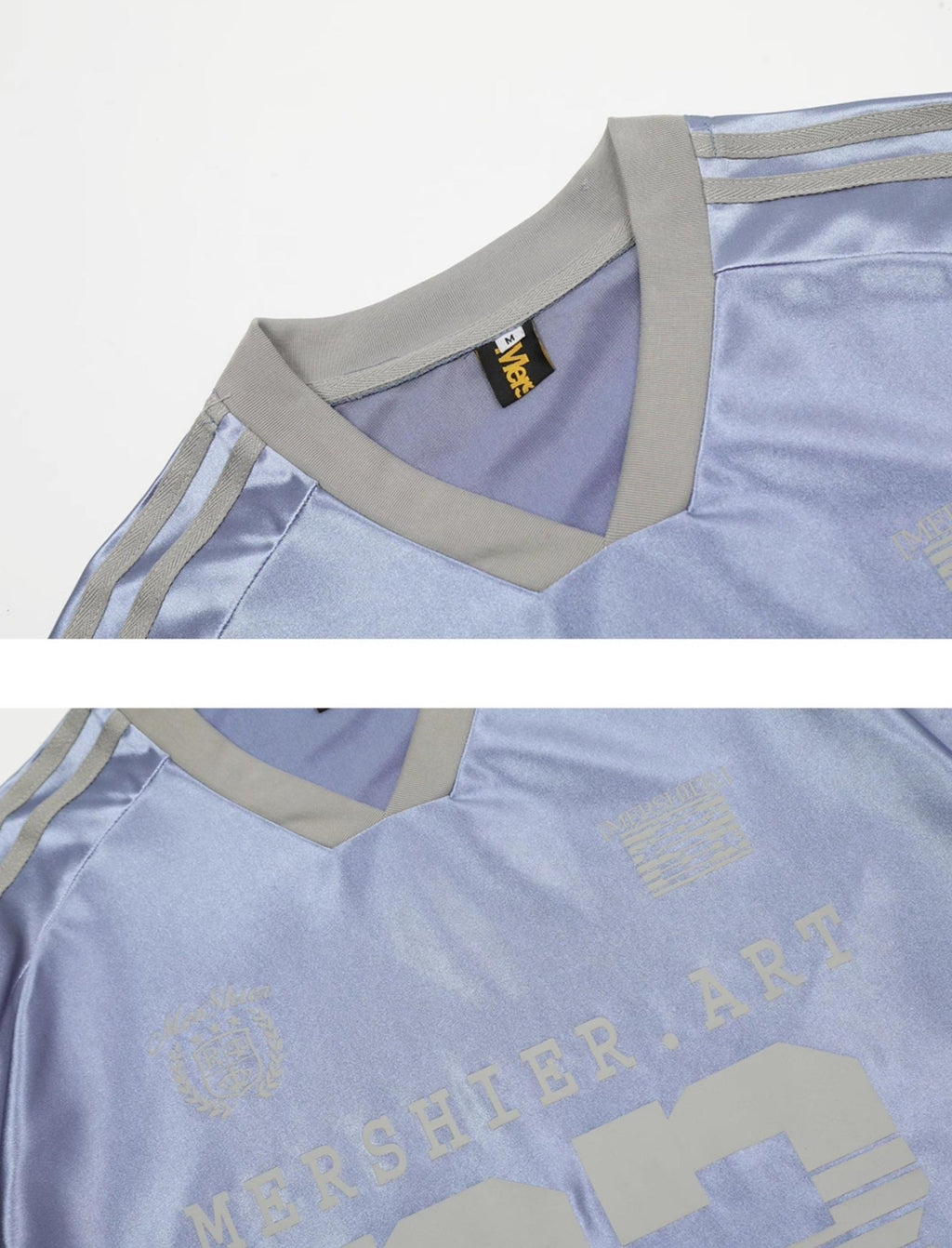 Retro Hockey Raglan Jersey Tee - COPPING THREADS - CHICISLAND