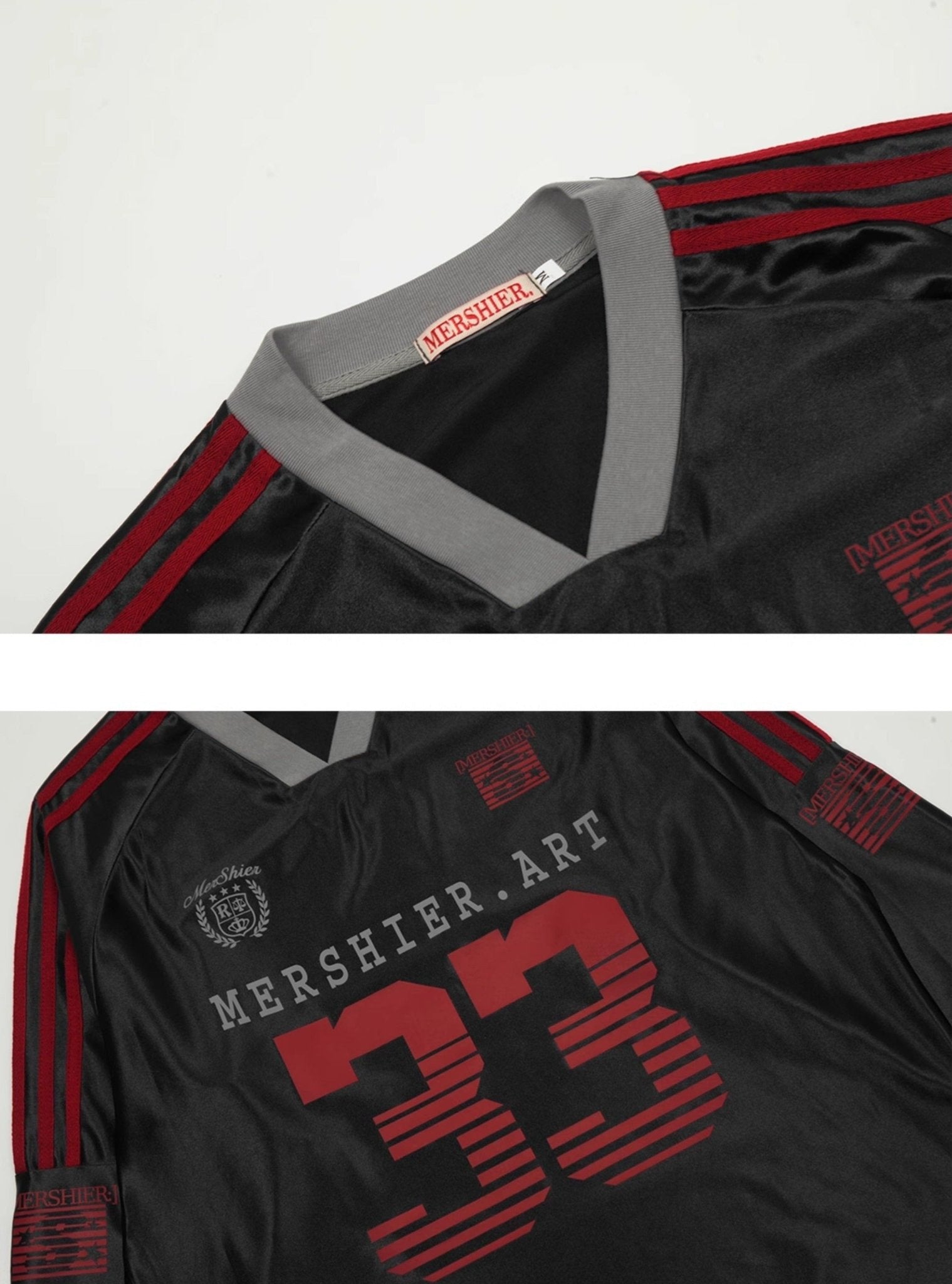 Retro Hockey Raglan Long Sleeve Jersey Tee - COPPING THREADS - CT Select