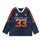 Retro Hockey Raglan Long Sleeve Jersey Tee - COPPING THREADS - CT Select