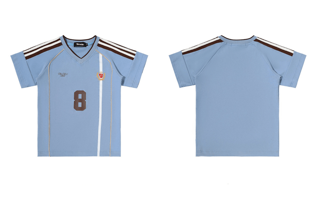 Retro Jersey V - Neck Tee - COPPING THREADS - CT Select