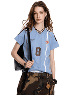 Retro Jersey V - Neck Tee - COPPING THREADS - CT Select