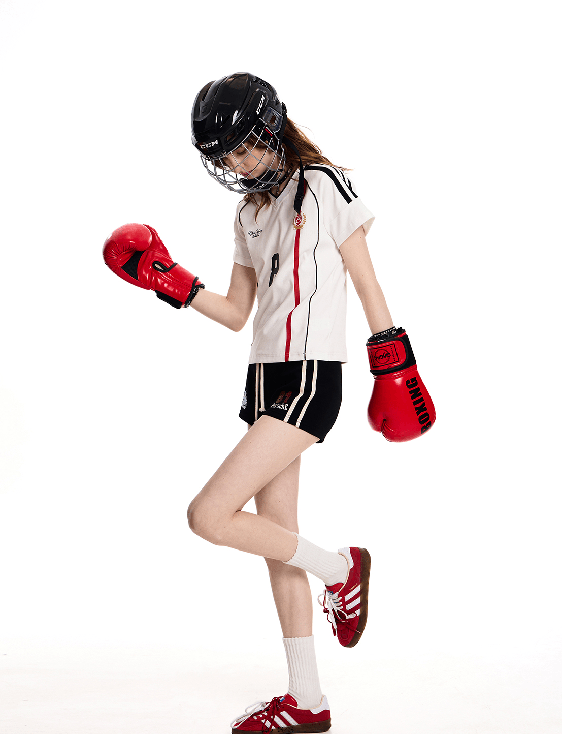 Retro Jersey V - Neck Tee - COPPING THREADS - CT Select