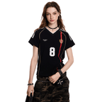 Retro Jersey V - Neck Tee - COPPING THREADS - CT Select