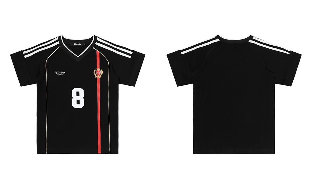 Retro Jersey V - Neck Tee - COPPING THREADS - CT Select