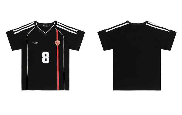 Retro Jersey V - Neck Tee - COPPING THREADS - CT Select