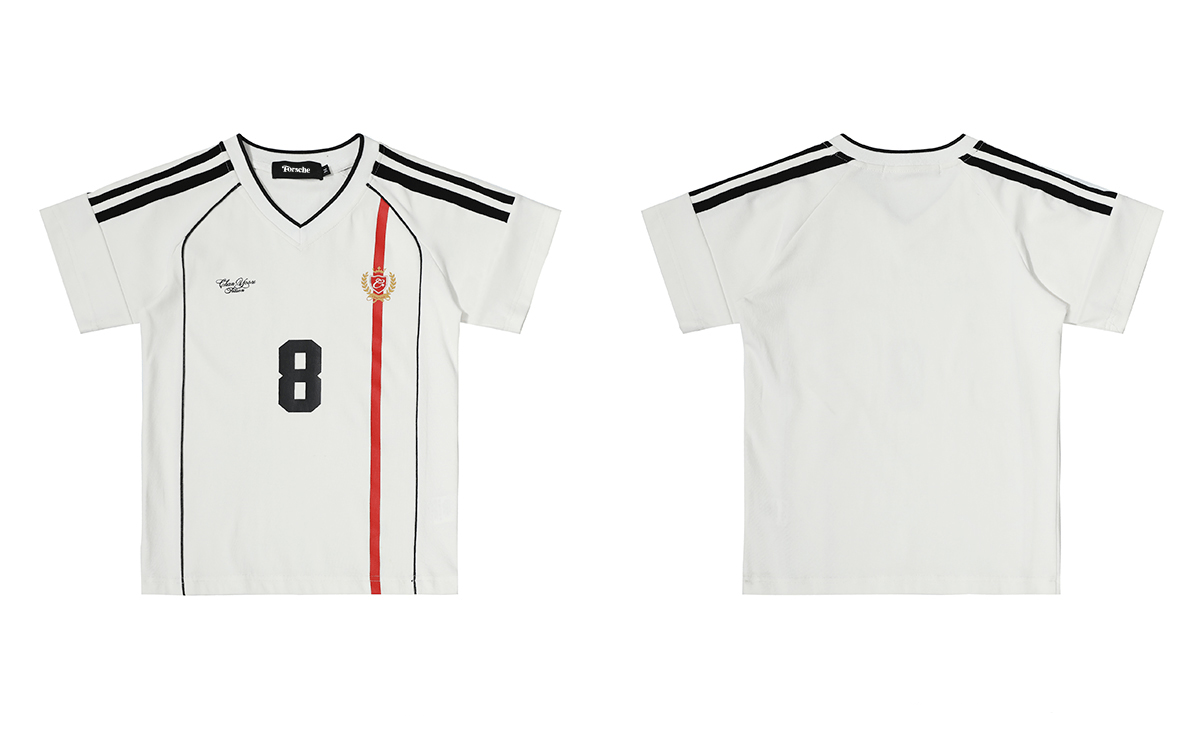 Retro Jersey V - Neck Tee - COPPING THREADS - CT Select