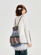 Retro Lace Panel Peplum Long Sleeve Blouse - COPPING THREADS - CT Select