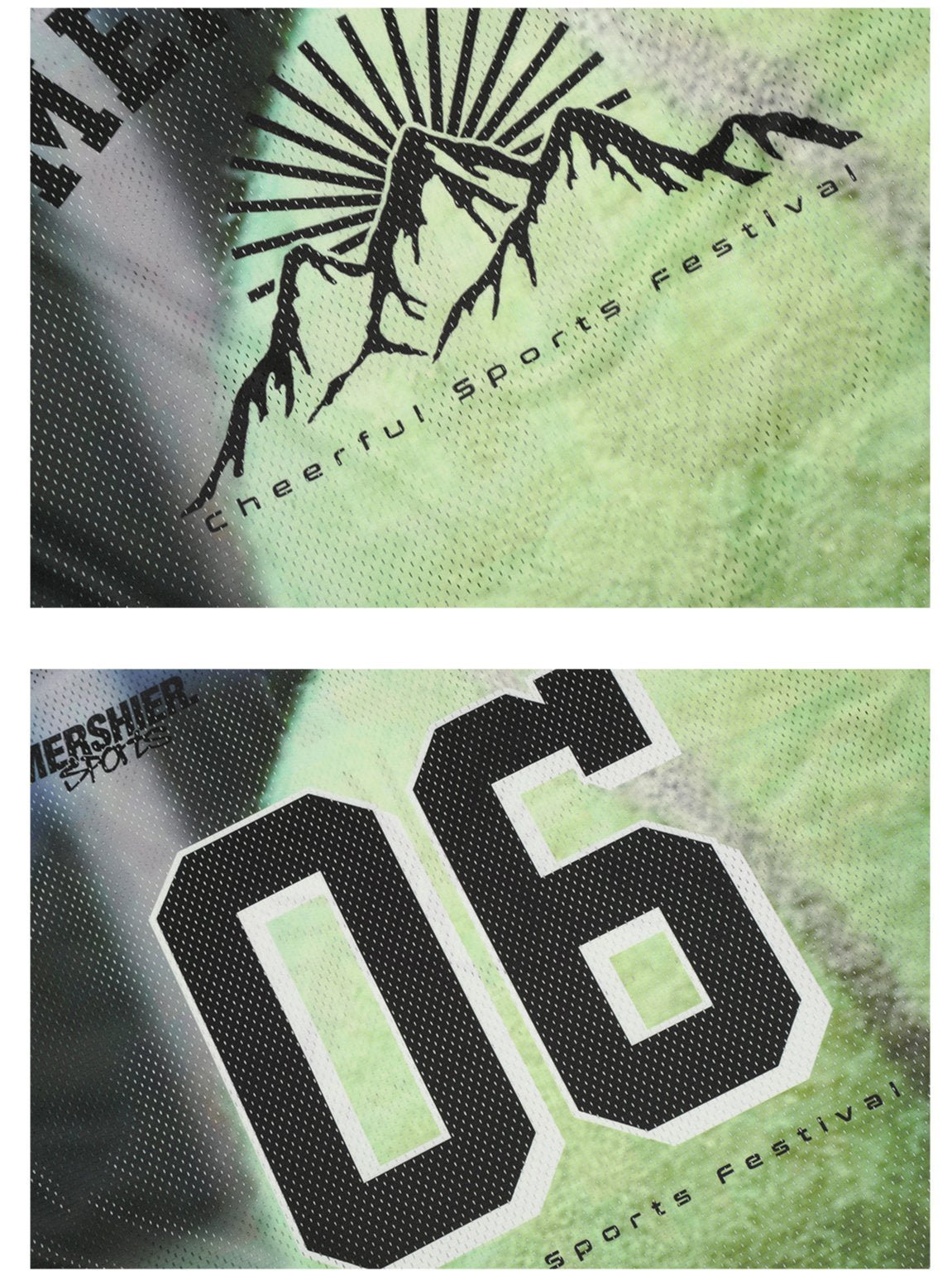 Retro Number 06 Print Jersey Tee - COPPING THREADS - CHICISLAND