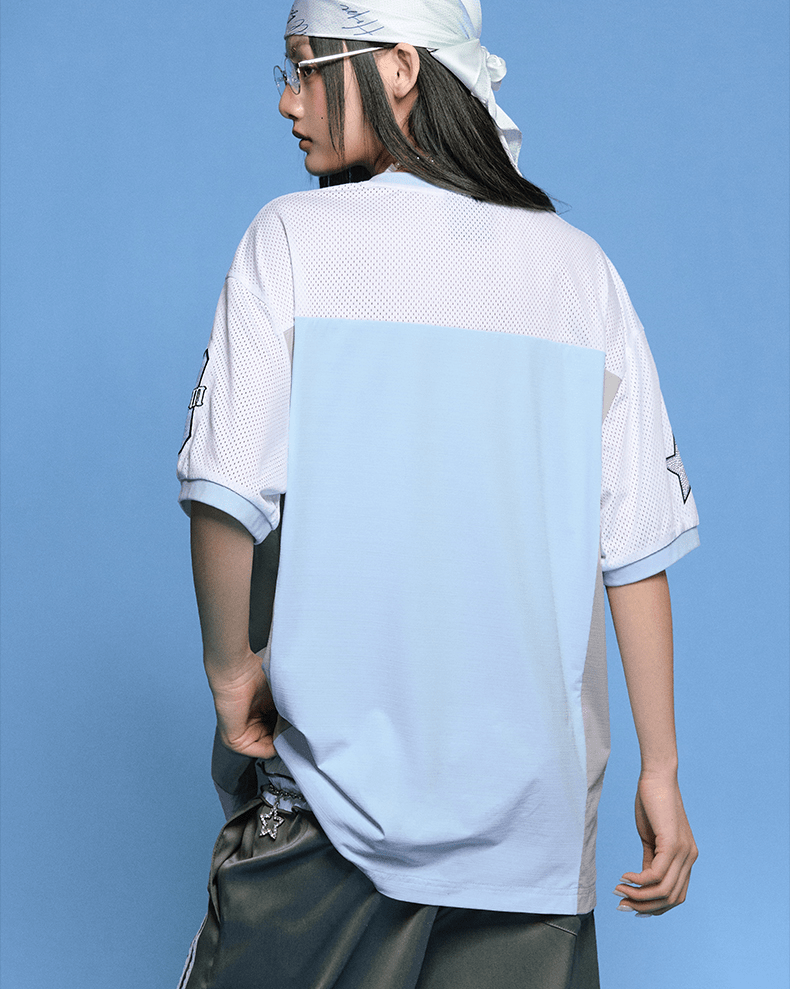 Retro Number 88 Mesh Football Jersey Tee - COPPING THREADS - MEDM