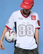 Retro Number 88 Mesh Football Jersey Tee - COPPING THREADS - MEDM
