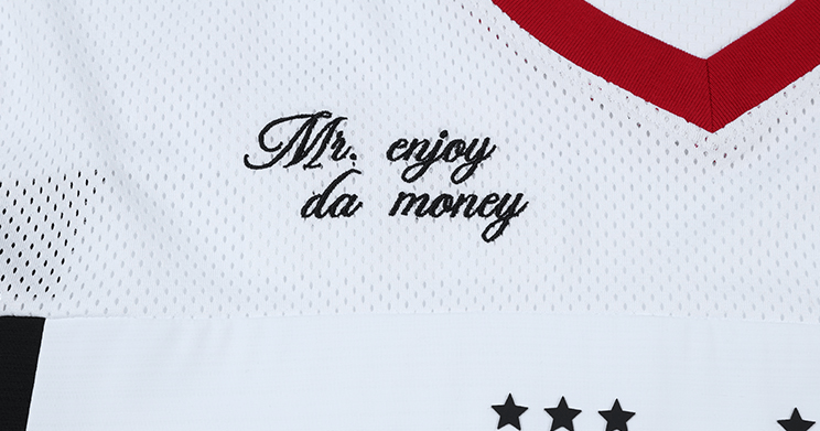 Retro Number 88 Mesh Football Jersey Tee - COPPING THREADS - MEDM