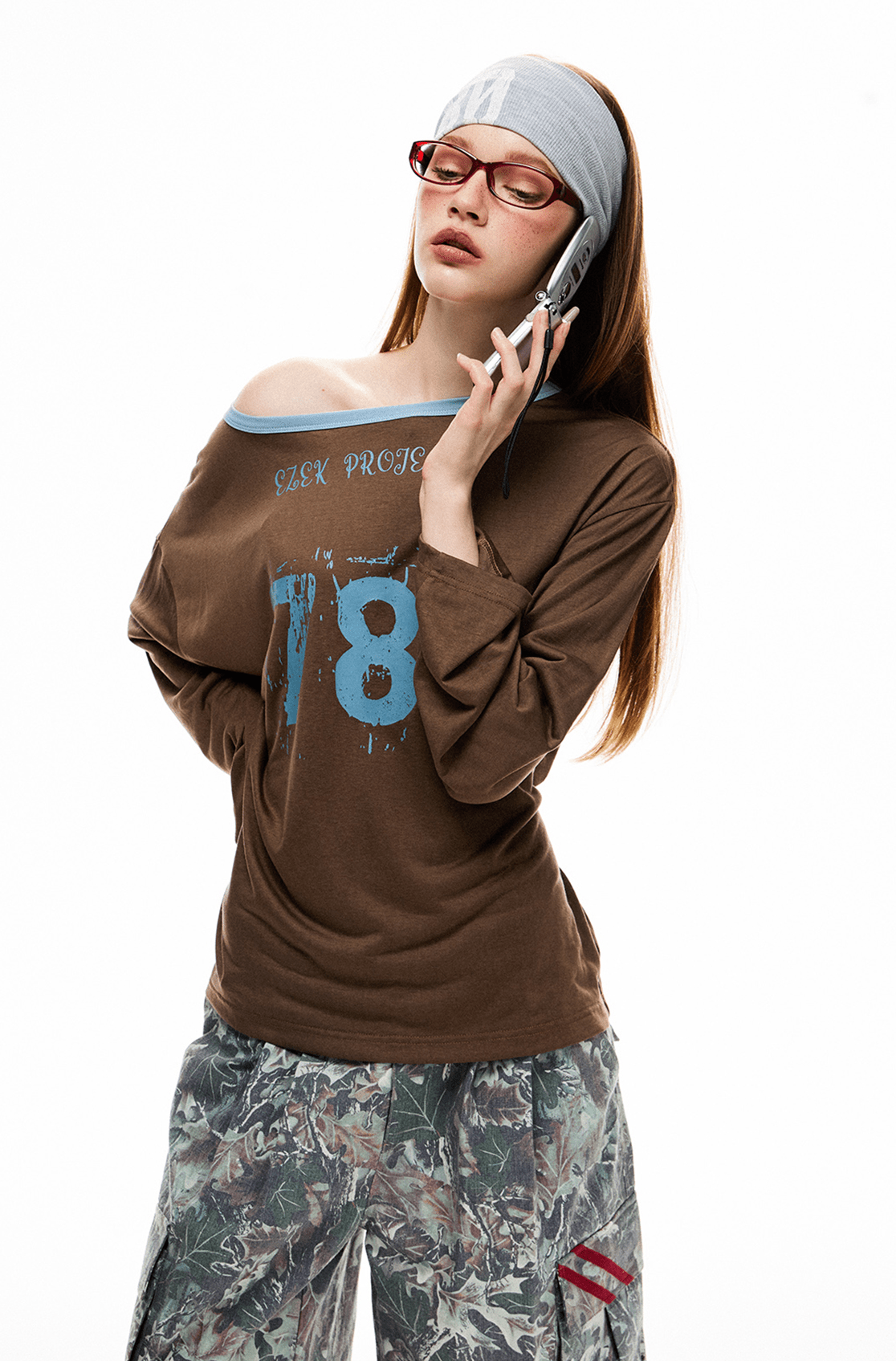 Retro Off - Shoulder 78 Graphic Tee - COPPING THREADS - CT Select