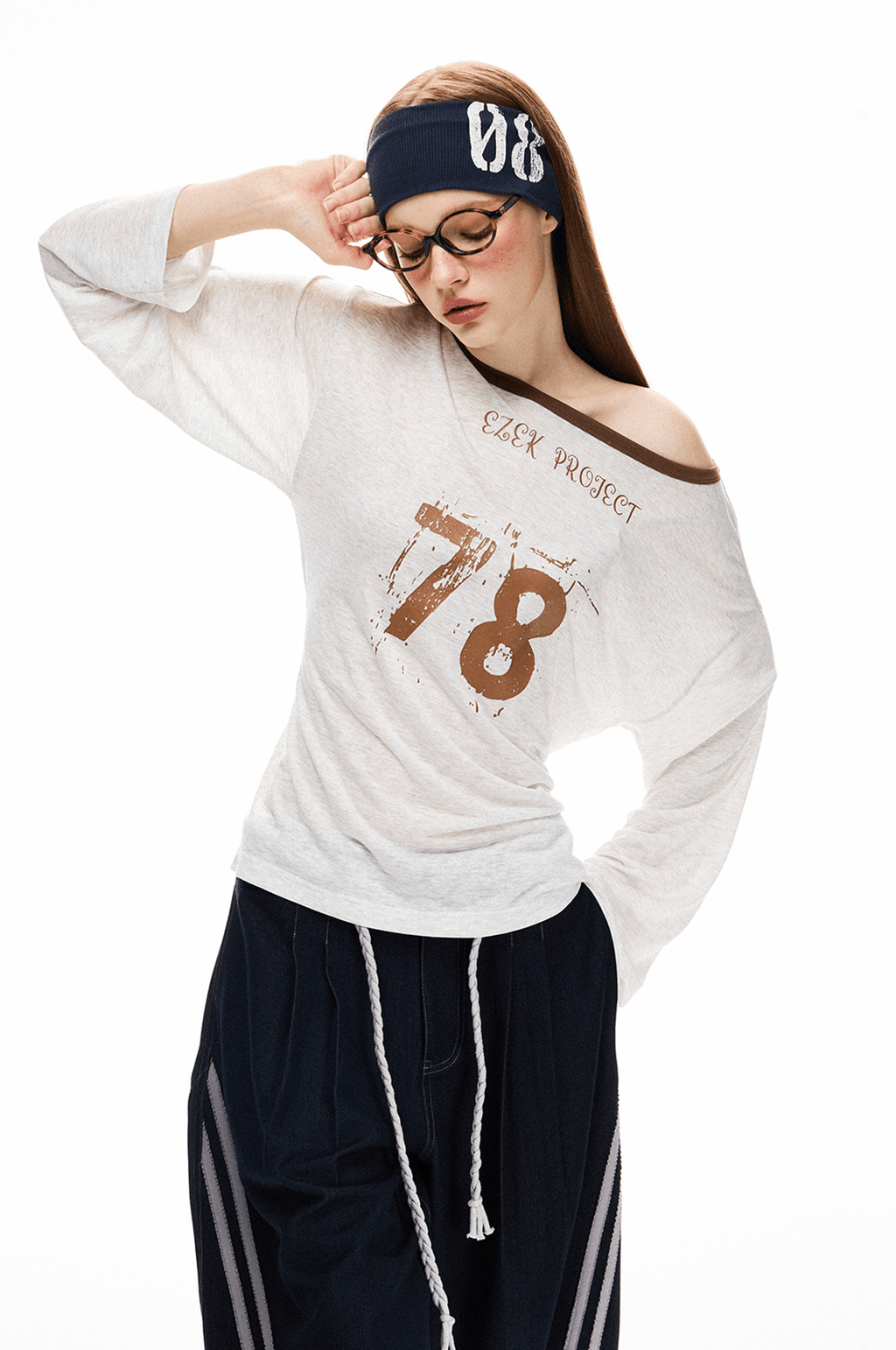 Retro Off - Shoulder 78 Graphic Tee - COPPING THREADS - CT Select
