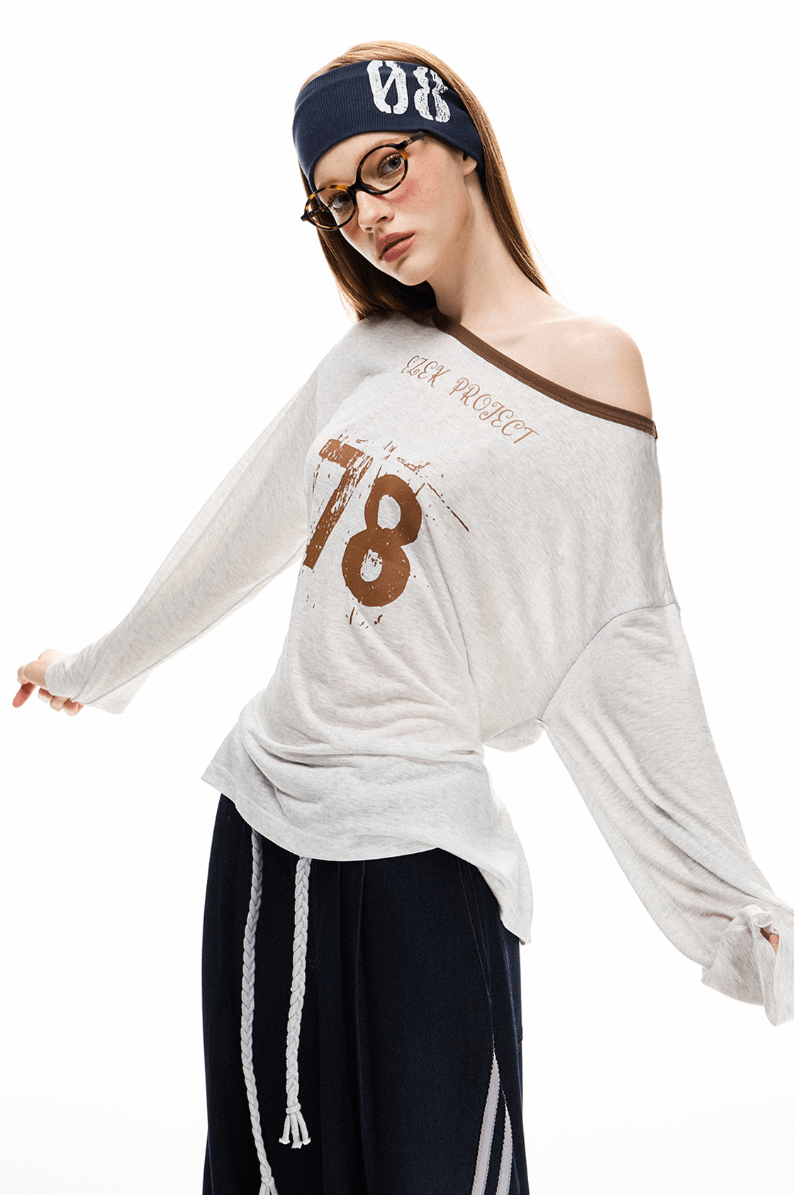 Retro Off - Shoulder 78 Graphic Tee - COPPING THREADS - CT Select