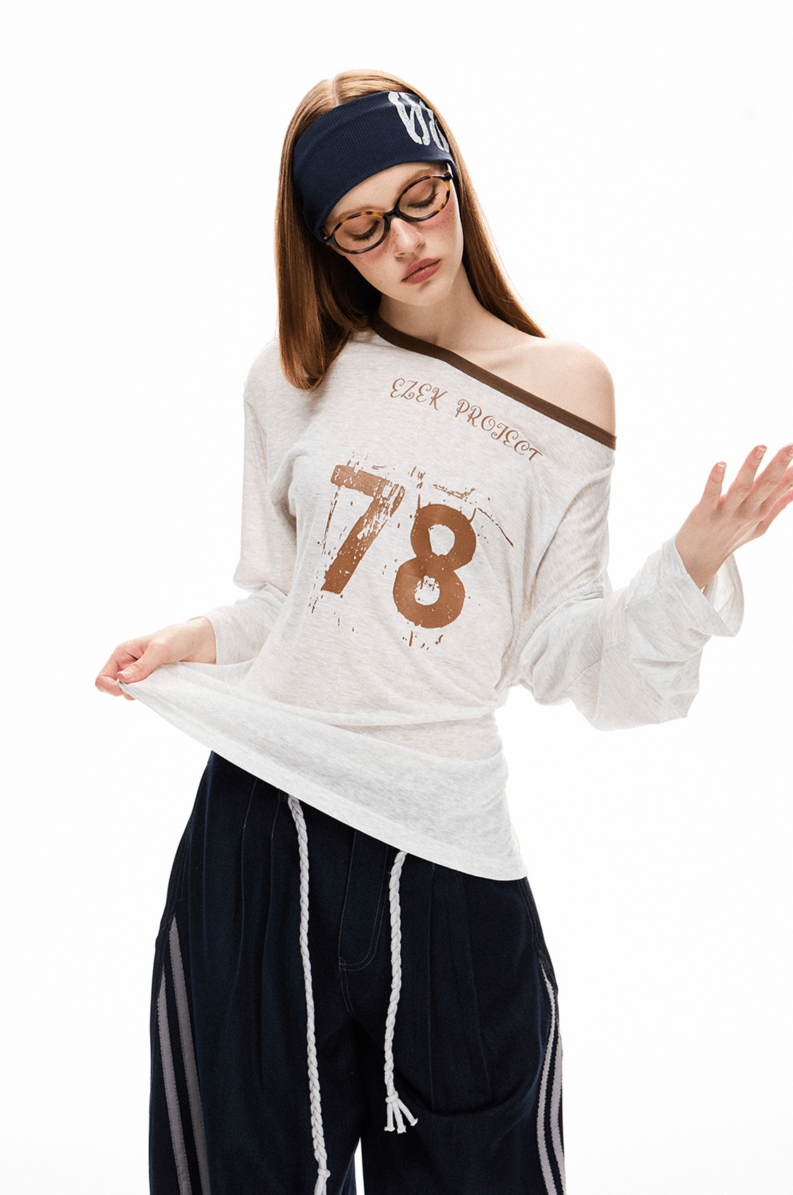 Retro Off - Shoulder 78 Graphic Tee - COPPING THREADS - CT Select