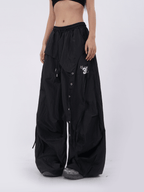 Retro Oversized Patchwork Utility Pants - COPPING THREADS - CT Select