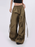Retro Oversized Patchwork Utility Pants - COPPING THREADS - CT Select