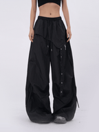 Retro Oversized Patchwork Utility Pants - COPPING THREADS - CT Select
