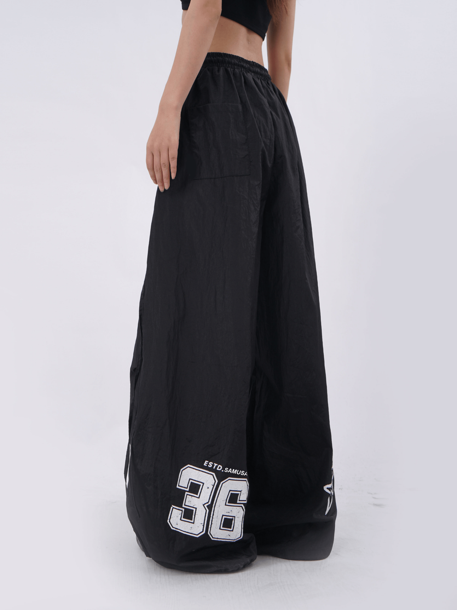 Retro Oversized Patchwork Utility Pants - COPPING THREADS - CT Select